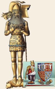 Edvard Musta prinssi (1330-76) (guassi paperille)