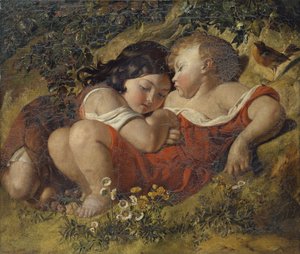 Lapset metsässä tekijältä Daniel Maclise