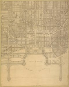Kilpi 110 julkaisusta The Plan of Chicago, 1909: Chicago. Täydellisen katujärjestelmän suunnitelma...