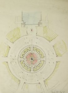 Potomac Round Point, Washington D.C., Plan Sketch, 1909.