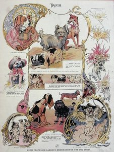 Kevyt ja humoristinen kuvaus koirista koiranäyttelyssä tekijältä Daniel Carter  Beard