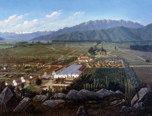 Errazuriz-Panquehuen viinitarha, Chile, 1896 tekijältä Daniel Escobar