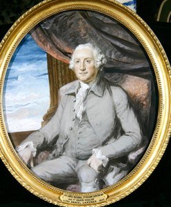 James Bucknall (1747-1806) 3. varakreivi Grimston (öljy kankaalle) (katso pari 242130) tekijältä Daniel Gardner
