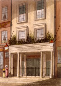 Sans Pareil -teatteri, 1826 tekijältä Daniel Havell