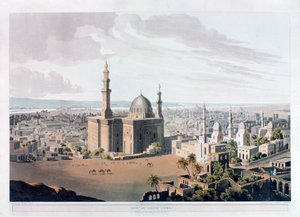 Näkymä Grand Kairoon, Egypti, 1809.