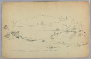 Ammonoosuc-joki ja White Mountains, N.H. tekijältä Daniel Huntington