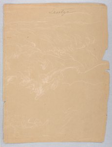 Piirros, Pilviä, n. 1840 tekijältä Daniel Huntington