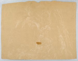 Piirros, Pilviä, n. 1840 tekijältä Daniel Huntington
