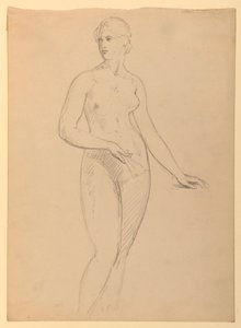 Piirustus, rouva Henry Schieffelin, S, 1881 tekijältä Daniel Huntington