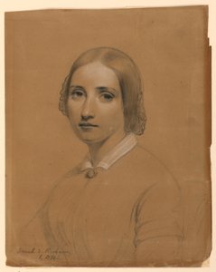 Piirustus, Sarah E. Richards, sisar, 1841 tekijältä Daniel Huntington