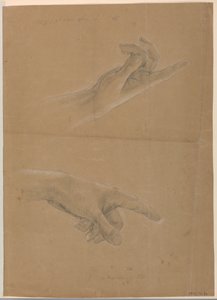 Piirros, luonnos "Varhaiskristillisyys", 1839-40. tekijältä Daniel Huntington