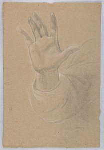 Piirros, luonnos "Varhaiskristillisyys", 1839-40. tekijältä Daniel Huntington