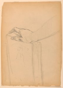 Piirustus, Kansallisakatsomoa varten tehty luonnos, 1887 tekijältä Daniel Huntington