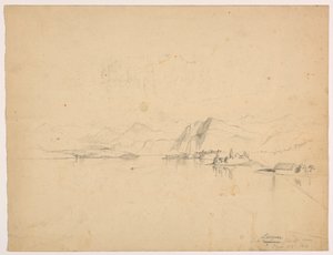 Luzernjärvi elokuvasta "The Swan" tekijältä Daniel Huntington