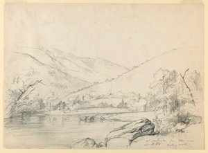 Mount Washington Ellis Riveristä katsoen pohjoiseen tekijältä Daniel Huntington