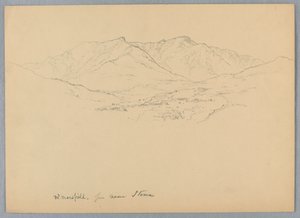 Mt. Mansfield lähellä Stowea, Vermont tekijältä Daniel Huntington