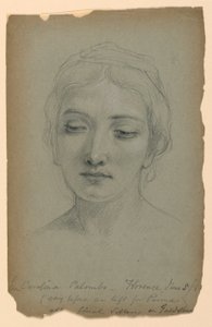 Luonnos Carolina Palombosta, tutkielma "The Goldsmith