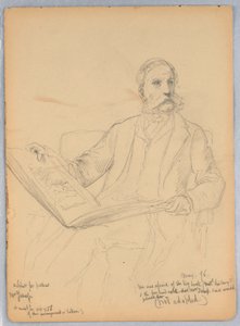 Tutkimus Morris K. Jesupin muotokuvaa varten, Esq. tekijältä Daniel Huntington