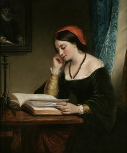 Reilu opiskelija, 1858 tekijältä Daniel Huntington