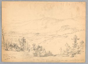 Näkymä etelään Mt. Kearsargesta, New Hampshiresta tekijältä Daniel Huntington