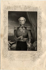 Lordi Raglanin muotokuva, 1856 tekijältä Daniel John Pound
