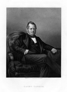 Kreivi Camillo Benso di Cavour, italialainen poliitikko, 1800-luku