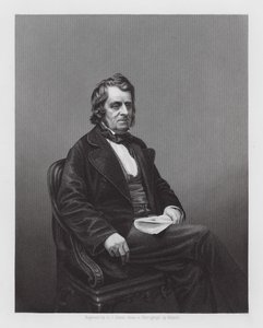 John Arthur Roebuck, brittiläinen poliitikko (kaiverrus)