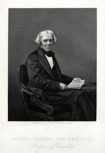 Michael Faraday, brittiläinen tiedemies, 1880 tekijältä Daniel John Pound