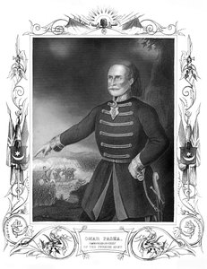 Omar Pasha, 1800-luvun Turkin armeijan komentaja. tekijältä Daniel John Pound