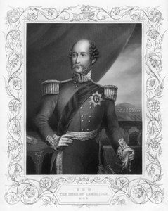 Prinssi George 1819-1904, Cambridgen herttua, 1857. tekijältä Daniel John Pound