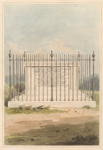 Lontoon ympäristö: George Earl of Macartneyn hauta Chiswick Churchyardista tekijältä Daniel Lysons
