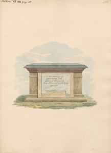 Tumba de John Evans de Feltham Churchfinnish tekijältä Daniel Lysons