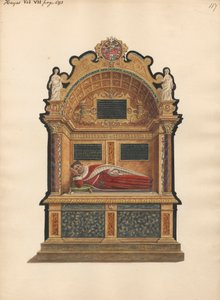 Hayesin Sir Edward Fennenin hauta Hayesin kirkosta tekijältä Daniel Lysons
