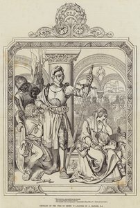 Henry V:n ajan ritarillisuus tekijältä Daniel Maclise