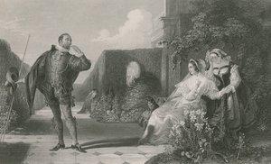 Malvolio, kahdestoista yö tekijältä Daniel Maclise