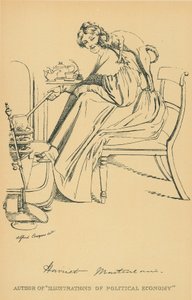 Neiti Harriet Martineau tekijältä Daniel Maclise