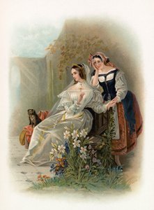 Olivia ja Maria kahdestoista yöstä tekijältä Daniel Maclise