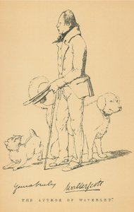 Sir Walter Scott tekijältä Daniel Maclise
