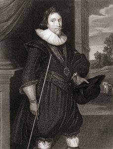 Muotokuva James Hamiltonista (1589-1625) Hamiltonin 2. markiisi, "Lodge