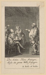 Lehti 6 Shakespearen teokseen "Kuningas Henrik IV"