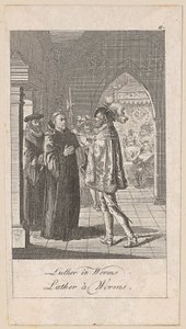 Luther Wormsissa, lehti 11 sarjasta "Vanha, keskiaikainen ja uudempi historia"