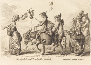 Pyhiinvaellus Ranskan Bucholziin (Pyhiinvaellus ranskalaiseen Bucholziin) tekijältä Daniel Nikolaus Chodowiecki