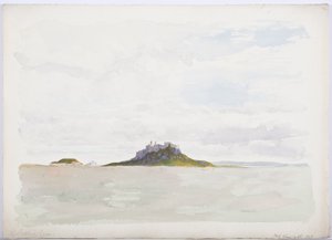 Pyhän saaren linna, 1893 (kynä ja wc paperilla)