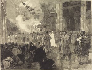 Santiago de Compostelan festivaalit: Reliiktien kulkue
