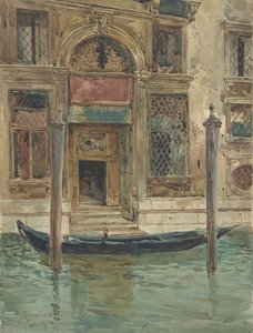 Venetsialaisen palatsin portaali, 1839-1911. tekijältä Daniele Bucciarelli