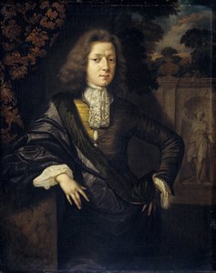 Johan van Bochoven (1624-93), syyttäjä ja Flanderin tuomioistuimen valtuutettu tekijältä Daniël Haringh