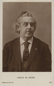 Niels Wilhelm Gade, tanskalainen säveltäjä, kapellimestari, viulisti, urkuri ja opettaja (1817-1890)