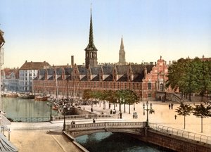 Vanha pörssi, Kööpenhamina, 1890-1900