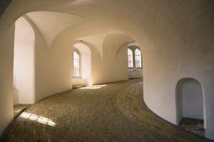 Pyöreän tornin sisustus, valmistunut 1643