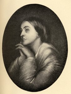 Christina Georgina Rossetti (1830-94) kuvitus teoksesta "Pienet matkat kuuluisten naisten koteihin", julkaistu 1897 tekijältä Dante Gabriel Charles Rossetti